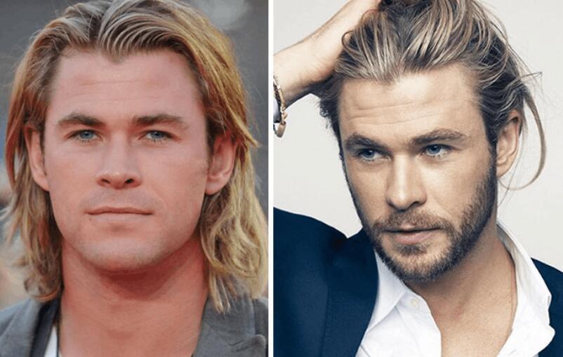 Chris Hemsworth Style Mustache